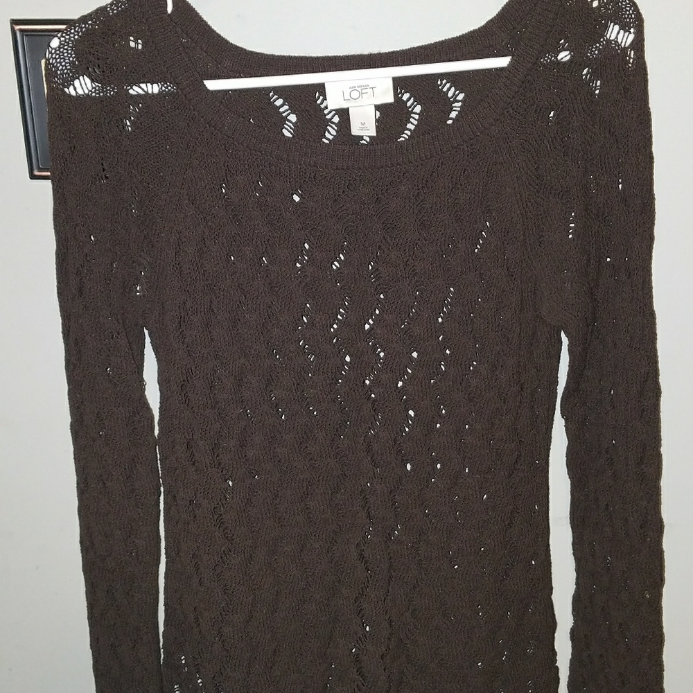 Crocheted sweater